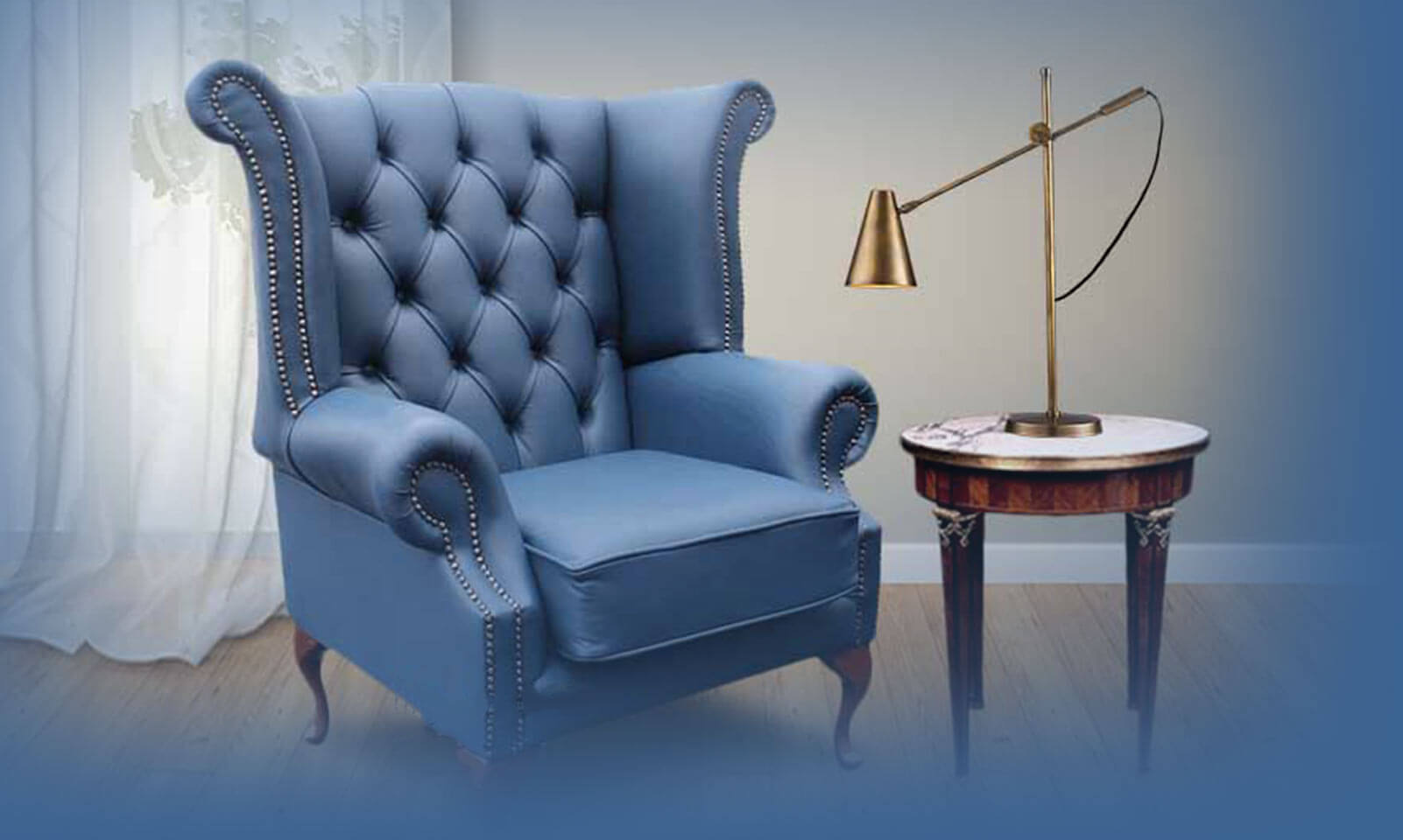 Chesterfield Wing Chairs – Handcrafted in the UK