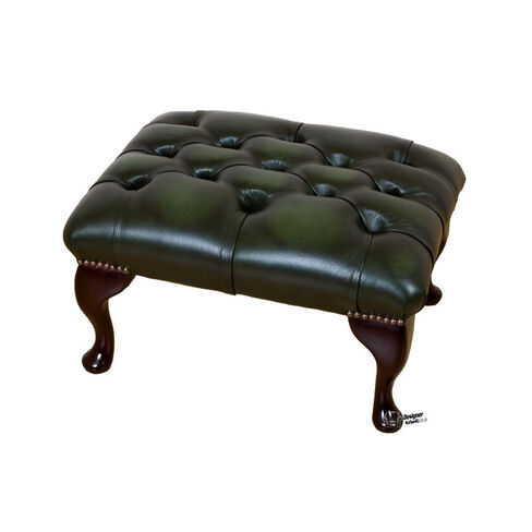 Chesterfield Queen Anne Footstool UK Maufactured