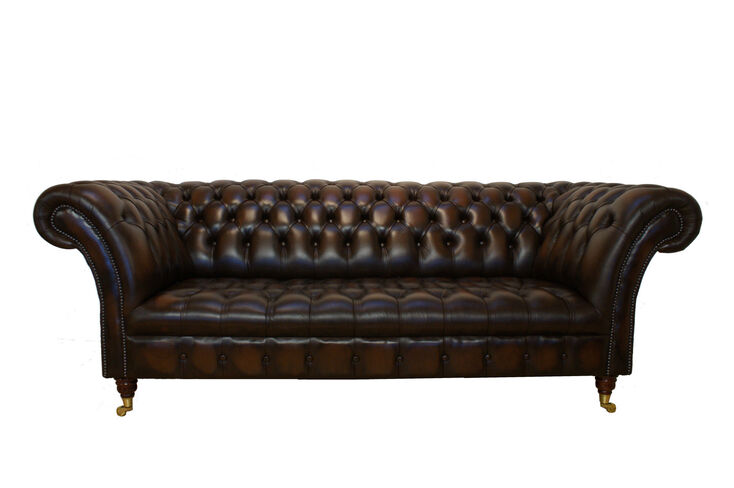 Chesterfield Balmoral Leather Sofa