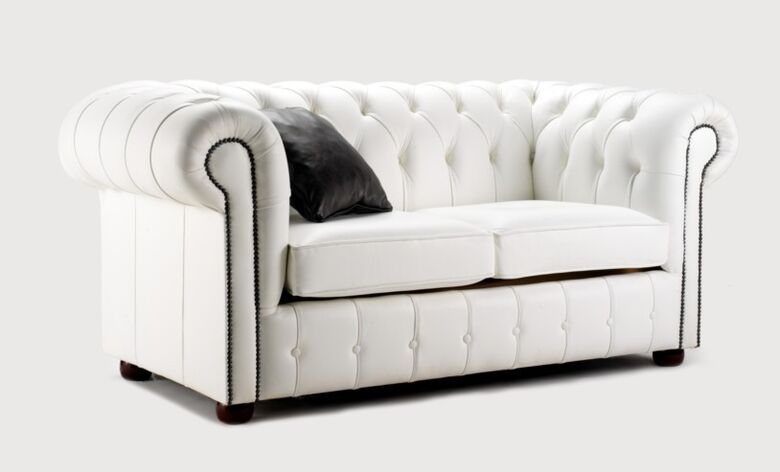 Chesterfield Leather Sofa, UK Manufactured