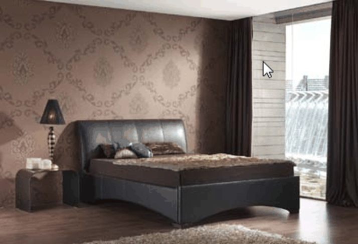 Consett Leather Bed