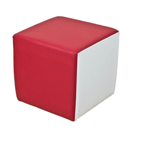 Exclusive Designer Footstool Cube Pouffe St Georges
