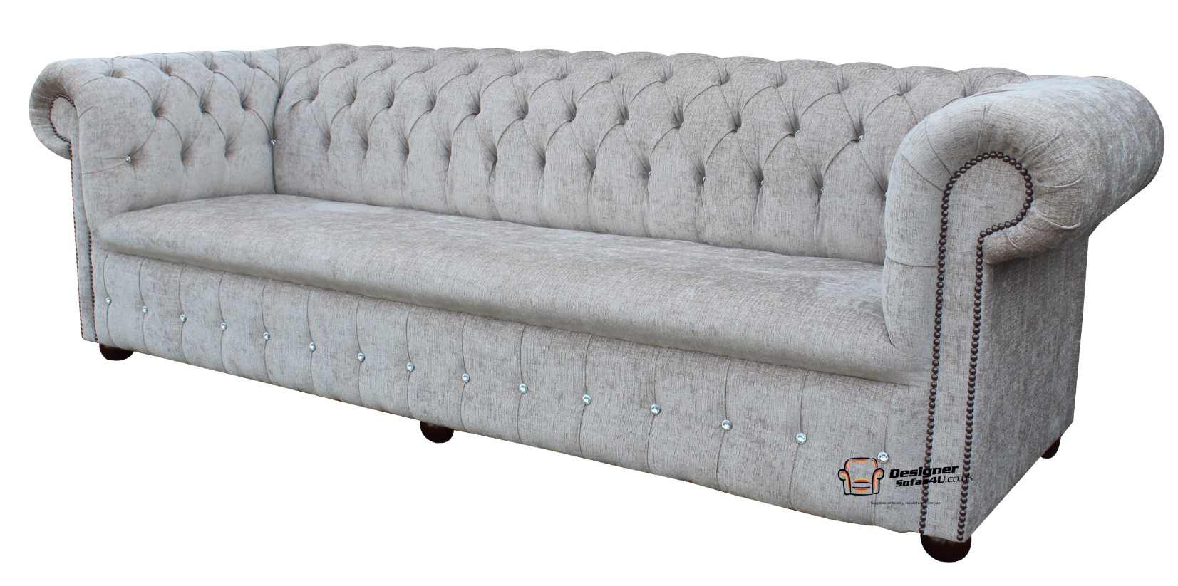 Grey Chesterfield Sofa England  %Post Title