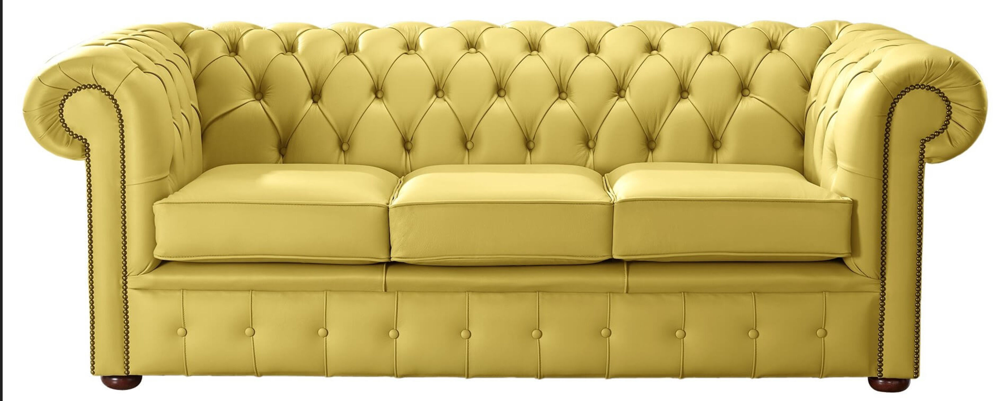 Elevate Your Living Room with a Stunning Leather Chesterfield Sofa  %Post Title