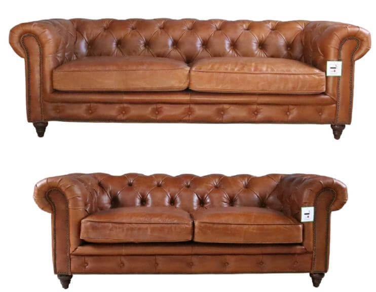 Score a Deal: Your Guide to Affordable Vintage Leather Sofas at DesignerSofas4u  %Post Title