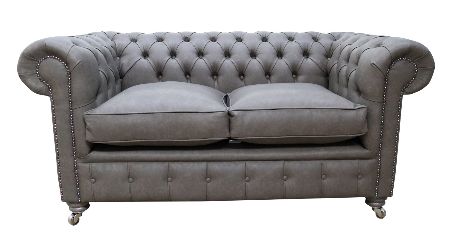chesterfield 2 seater sofa infinity espresso