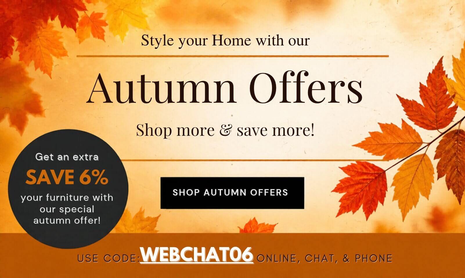 Autumn Offers 2026