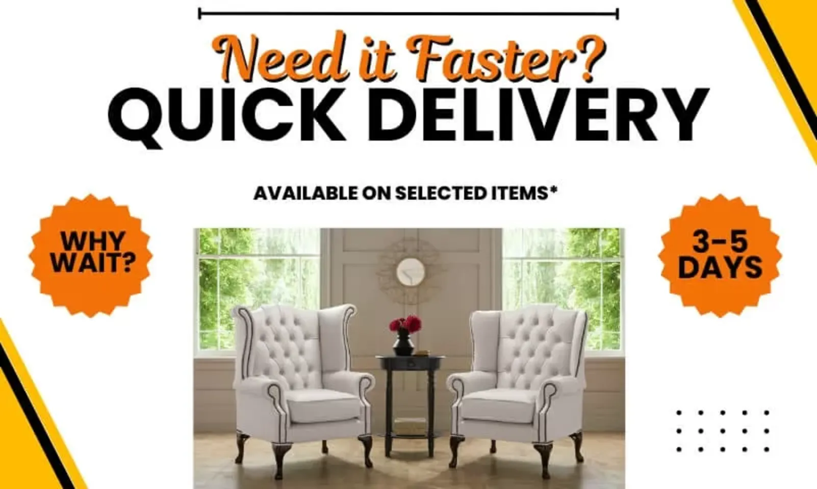 Chesterfield Quick Delivery
