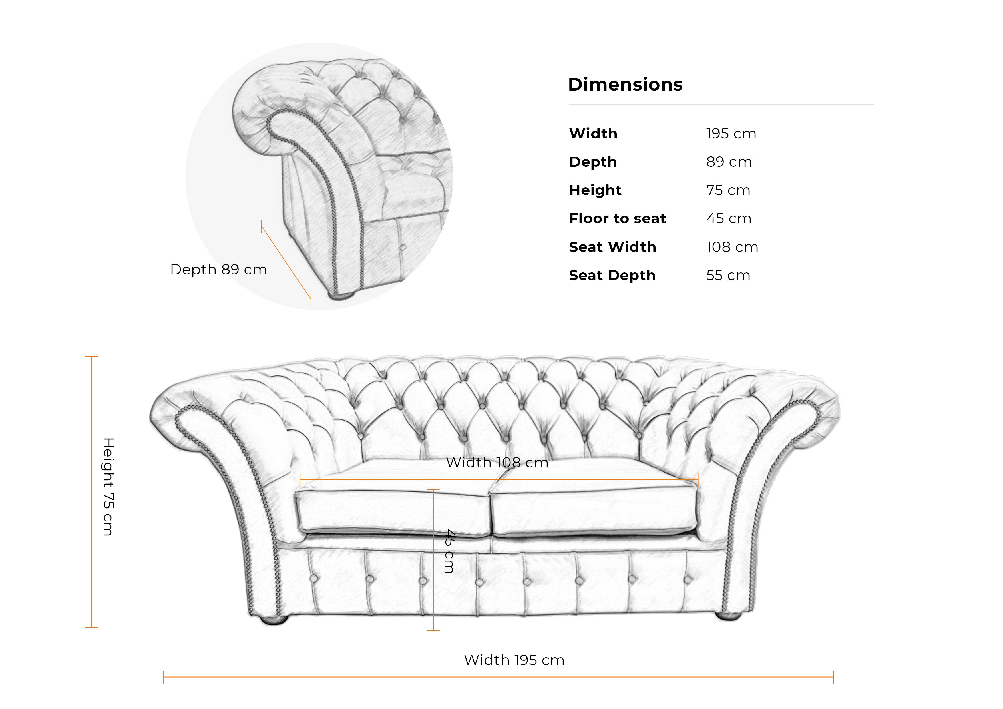 Dimensions-2-seater-Balmoral-sofa