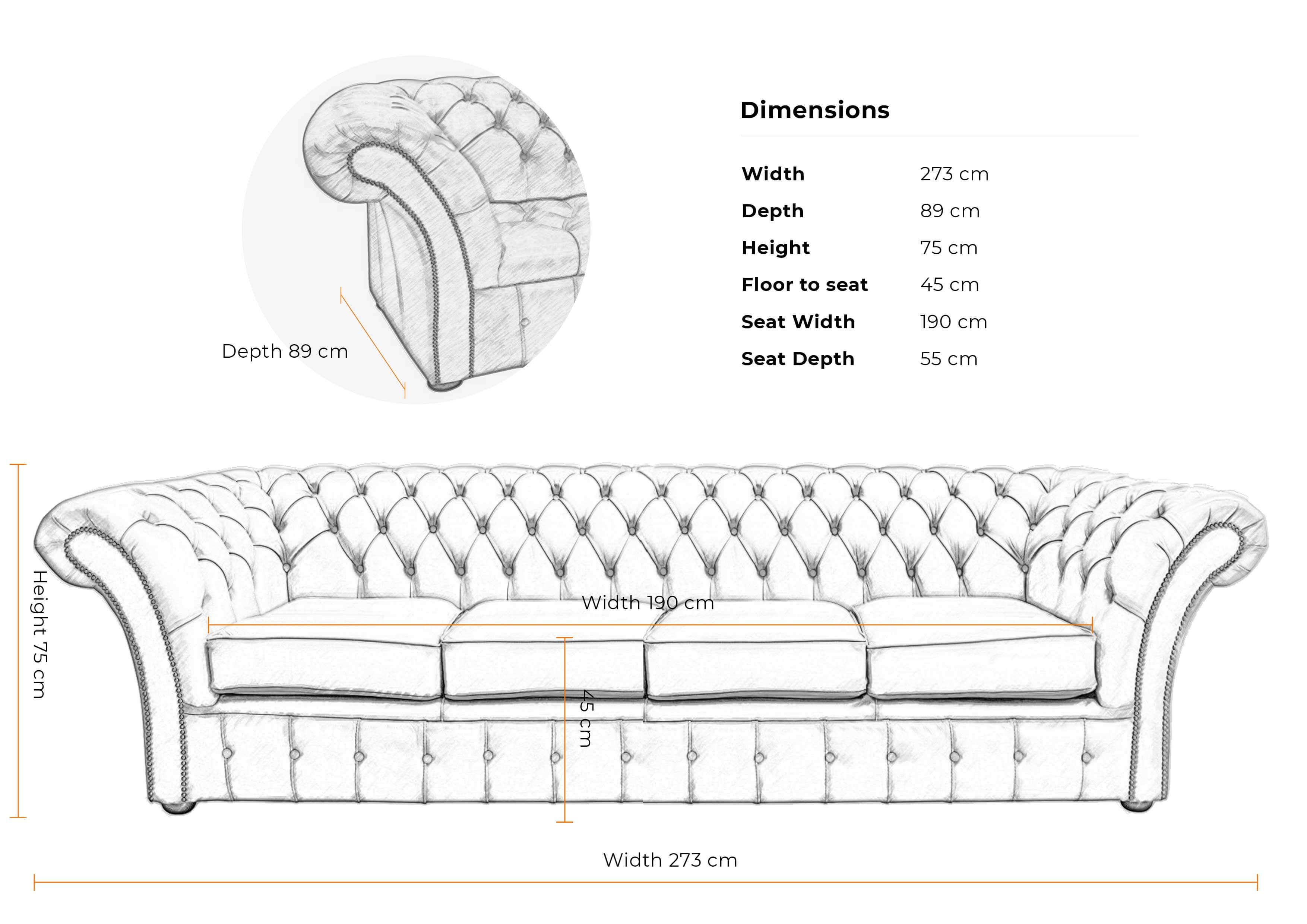 Dimensions-4-seater-Balmoral-sofa
