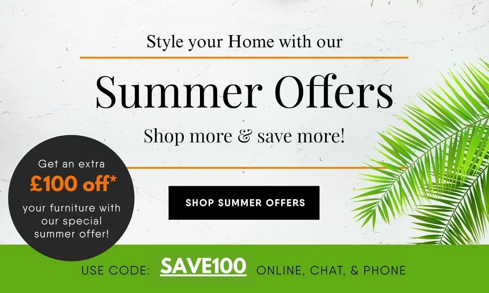 Summer Offers 2026