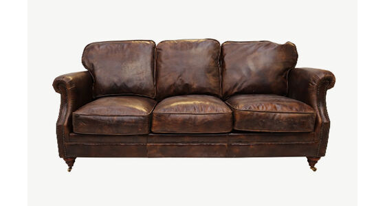 Vintage Furniture Sofas Antique, Reclaimed Leather Sofa