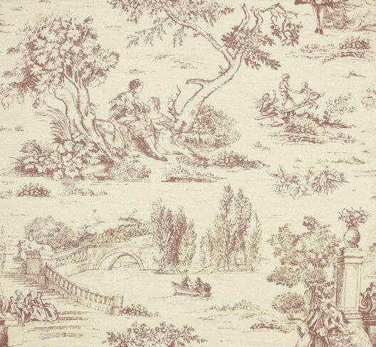 Avignon Print Damson