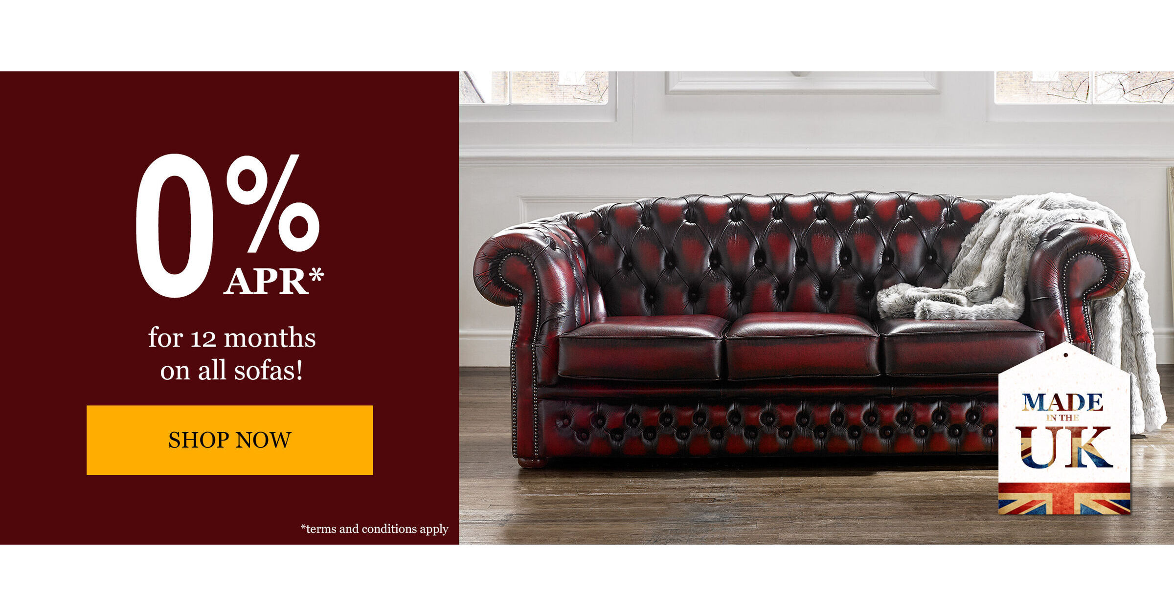 Designer Sofas 4 U Launches Interest Free Finance Options