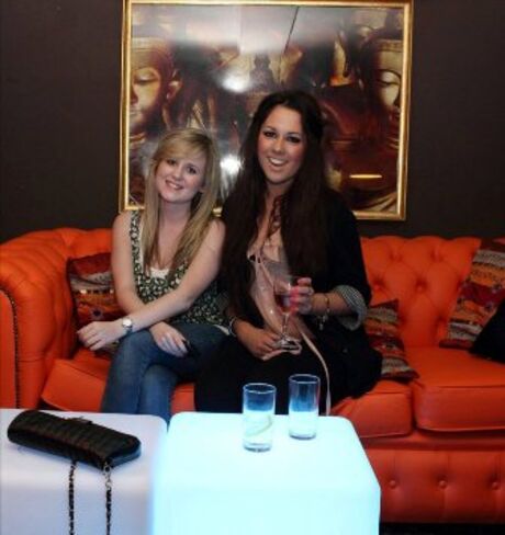 Orange Chesterfield Sofa Picture 1 - Designer Sofas 4U Customer 