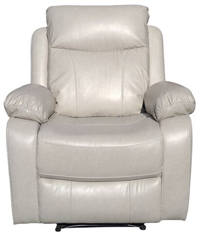 Seattle Modern 1 Seater Reclining Armchair Beige Leather