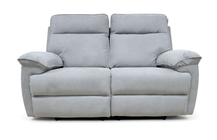 Valencia 2 Seater Grey Fabric Electric Recliner Sofa