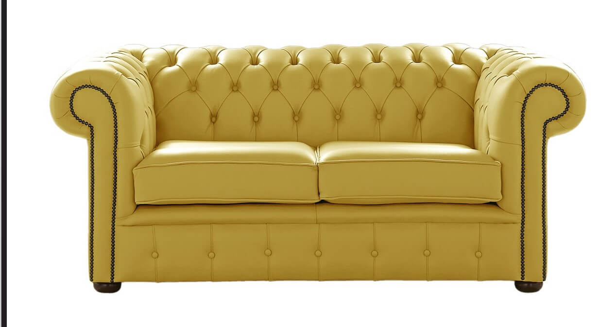 DesignerSofas4U Deluca leather Chesterfield Sofa
