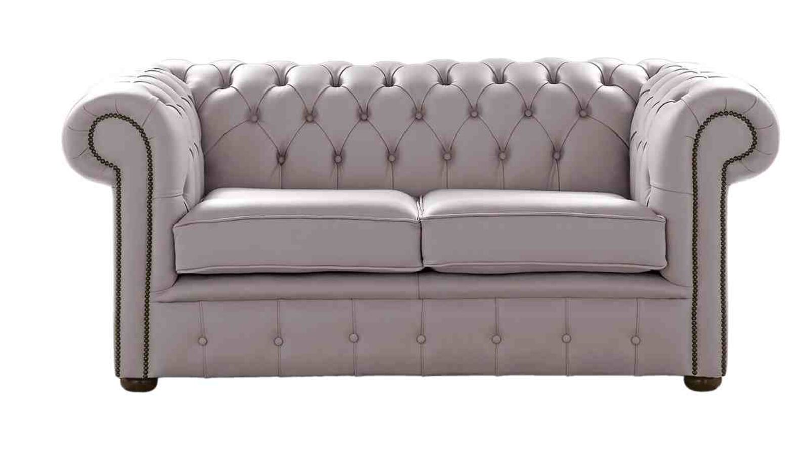 Product photograph of Chesterfield 2 Seater Shelly Owl Leather Sofa Settee from Designer Sofas 4U