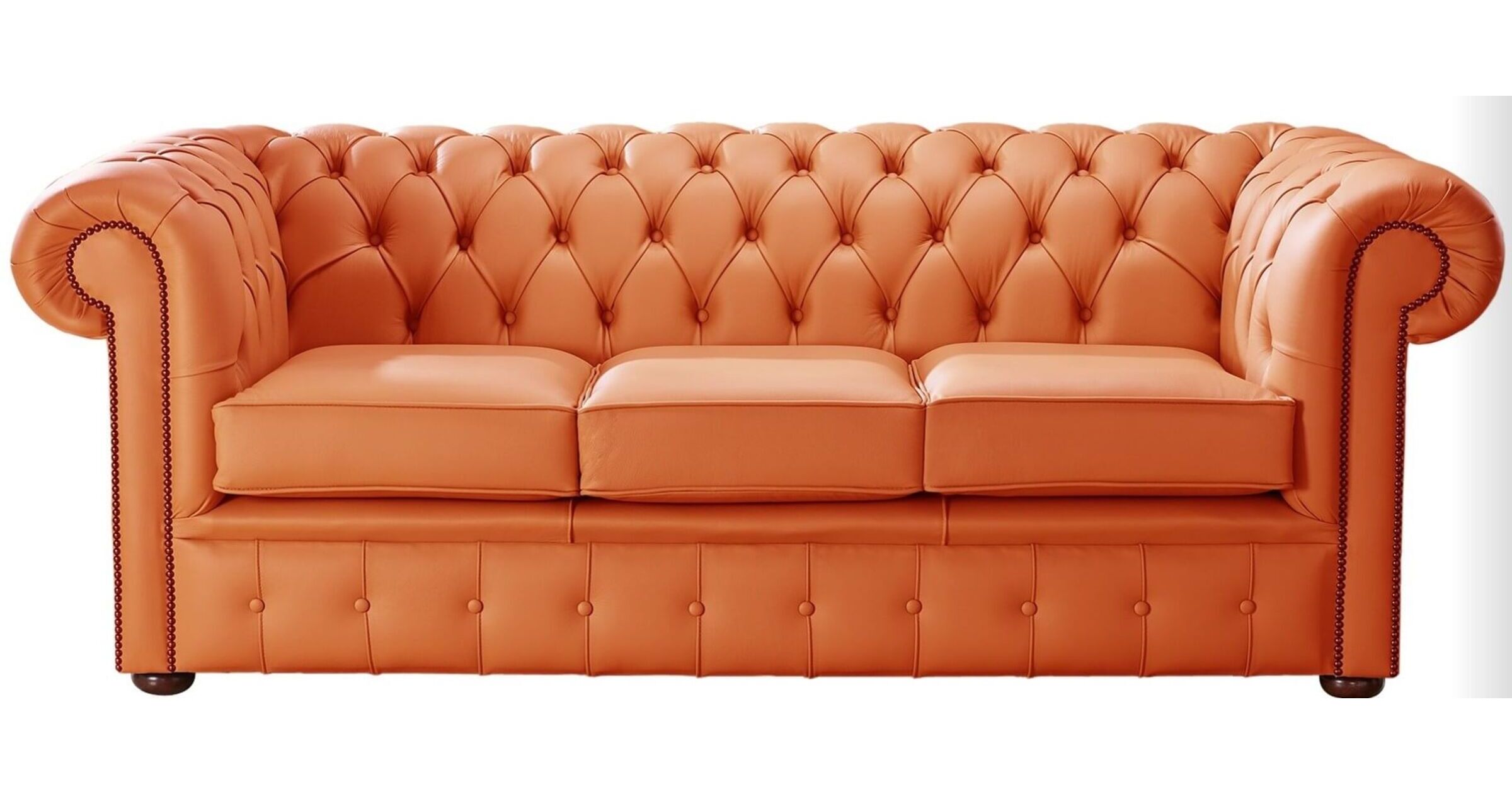 Firestone Leather Chesterfield 3 Seater sofa DesignerSofas4U