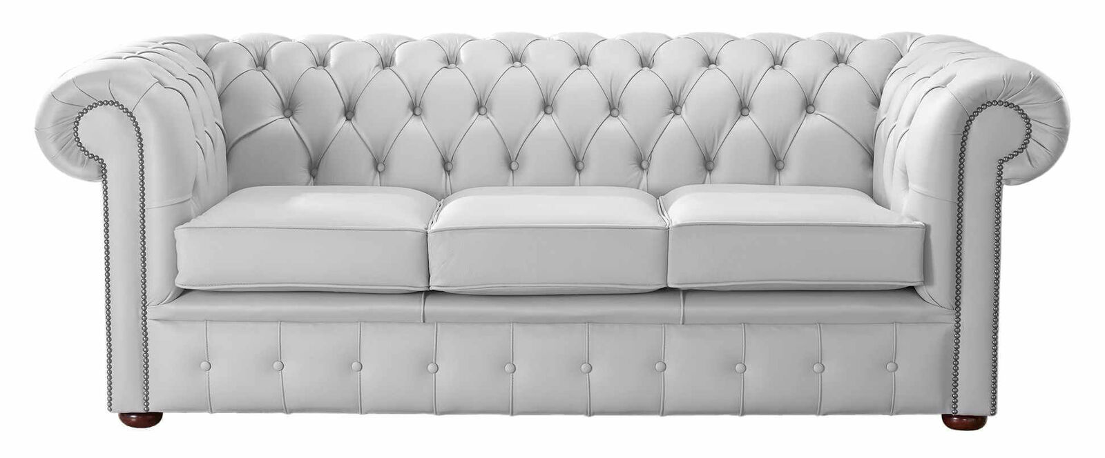 Product photograph of Chesterfield Handmade Leather Shelly Seely 3 Seater Sofa Settee from Designer Sofas 4U