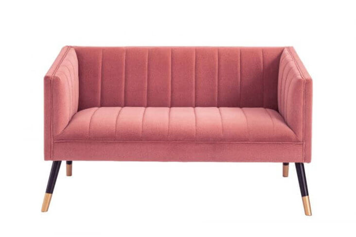 Ventura Fabric Sofa Pink