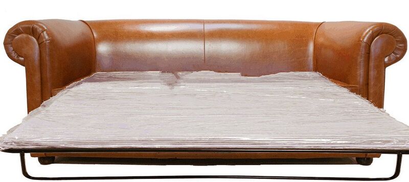 Product photograph of Chesterfield Berkeley 3 Seater Sofa Bed Old English Bruciatto from Designer Sofas 4U