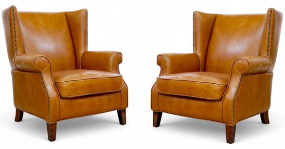 Vintage Leather Armchairs