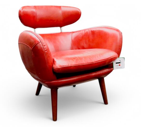 Althea Vintage Leather Armchair