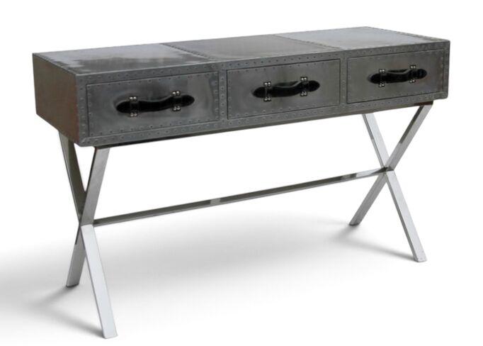 Aviator 3 Drawer Console Table
