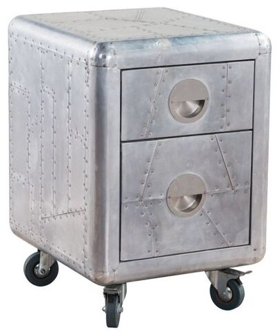 Aviator Metal Aluminium Small Table