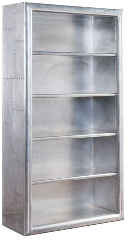 Aviator Aluminium Vintage Bookcase