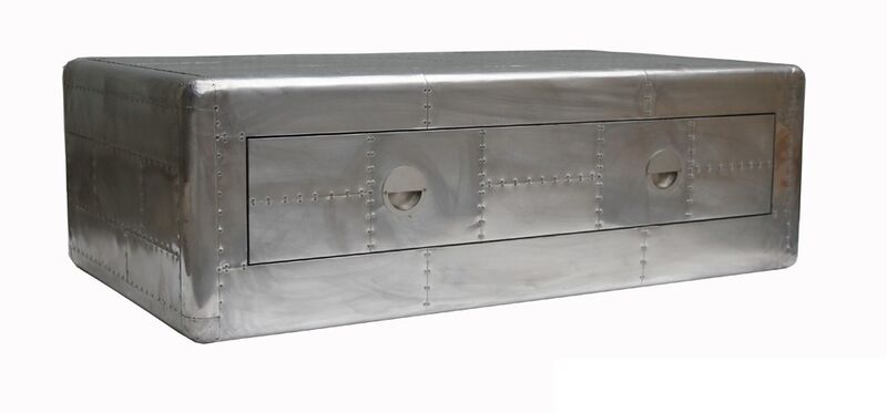 Product photograph of Aviator Coffee Table from Designer Sofas 4U