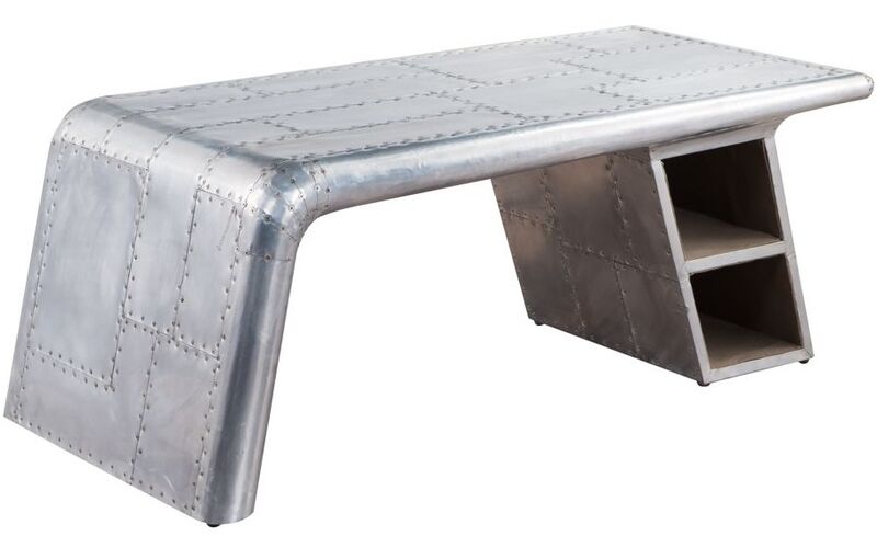 Product photograph of Aviator Wing Coffee Table from Designer Sofas 4U
