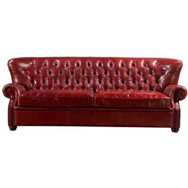 Product photograph of Beresford Chesterfield Vintage Distressed Leather 3 Seater Sofa from Designer Sofas 4U