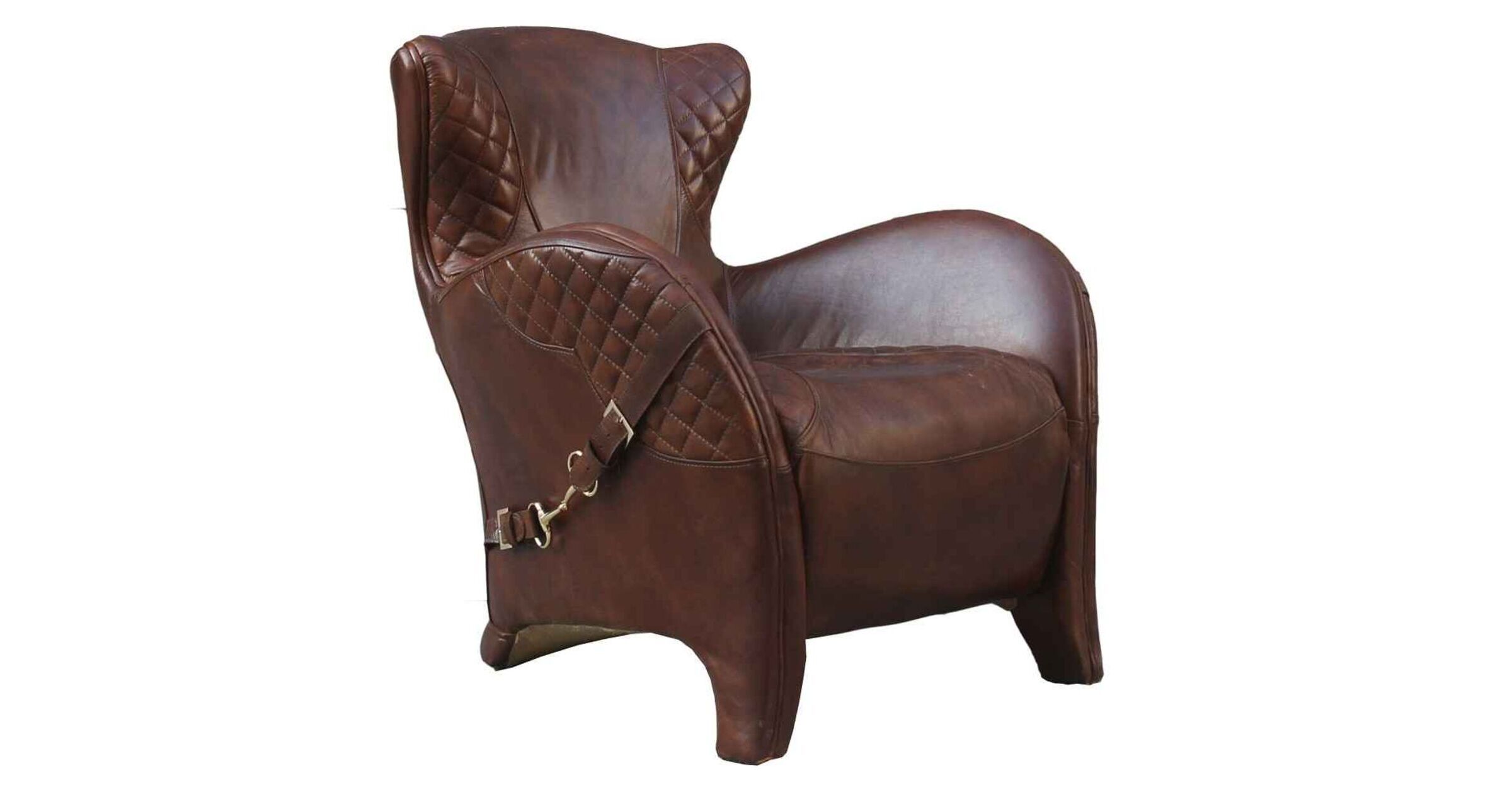 Vintage Leather Wing Chairs UK Handcrafted Furniture