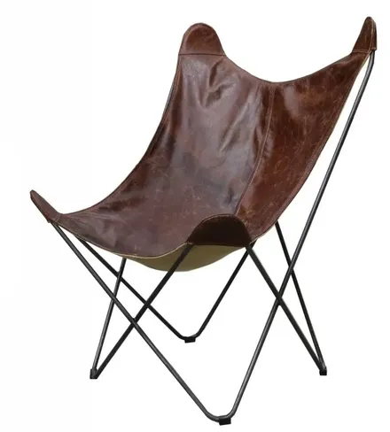 Butterfly Vintage Leather Chair