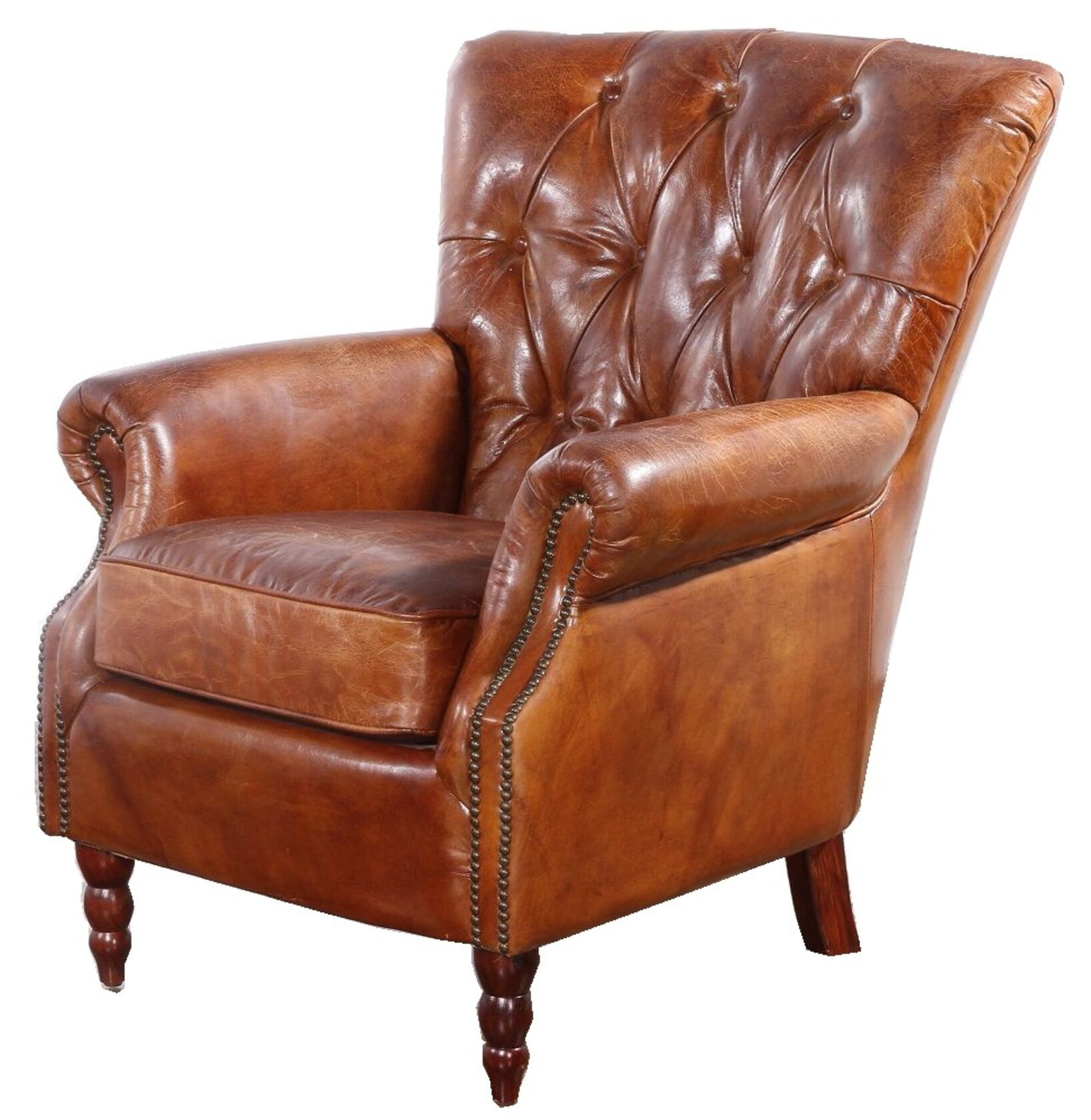 Chesterfield Chatsworth Vintage Distressed Leather Armchair Vintage Chairs By Desginer Sofas For You