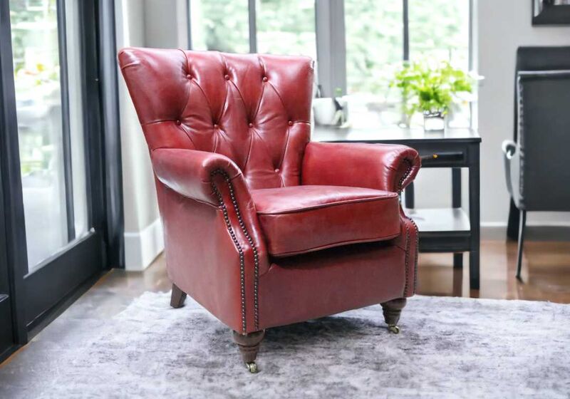 Product photograph of Chesterfield Chatsworth Vintage Rouge Red Distressed Amp Hellip from Designer Sofas 4U