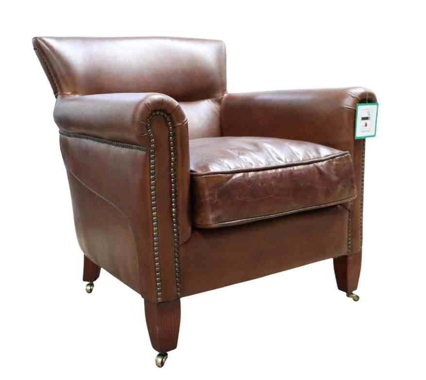 Classic Distressed Brown Leather, Distressed Brown Leather Recliner Sofa