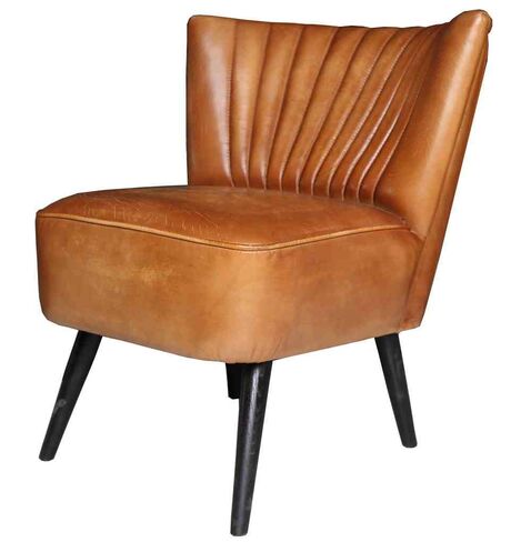Cocktail Vintage Leather Chair