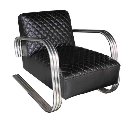 Ezra Vintage Leather Armchair