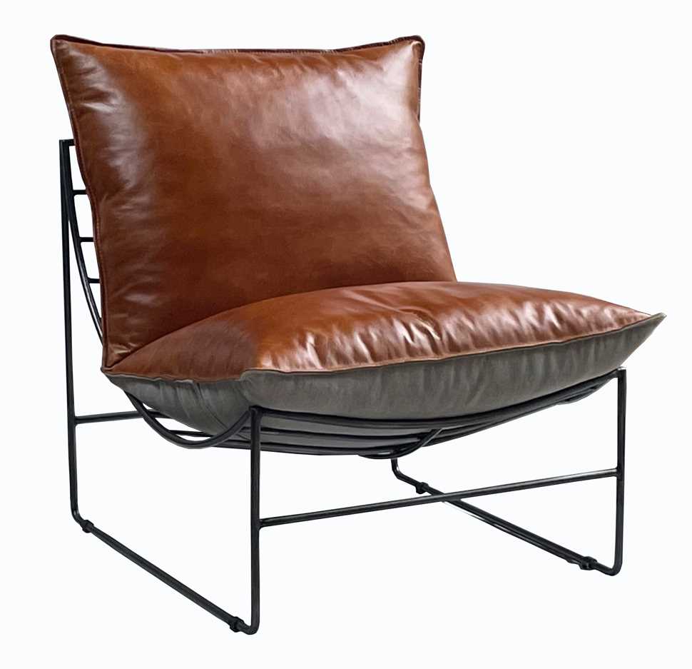 Fairford Vintage Tan Leather Armchair