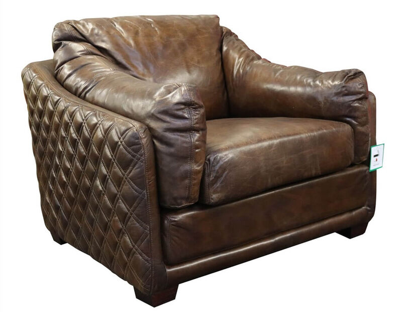 Product photograph of Hudson Luxury Vintage Retro Armchair Brown Distressed Real Amp Hellip from Designer Sofas 4U