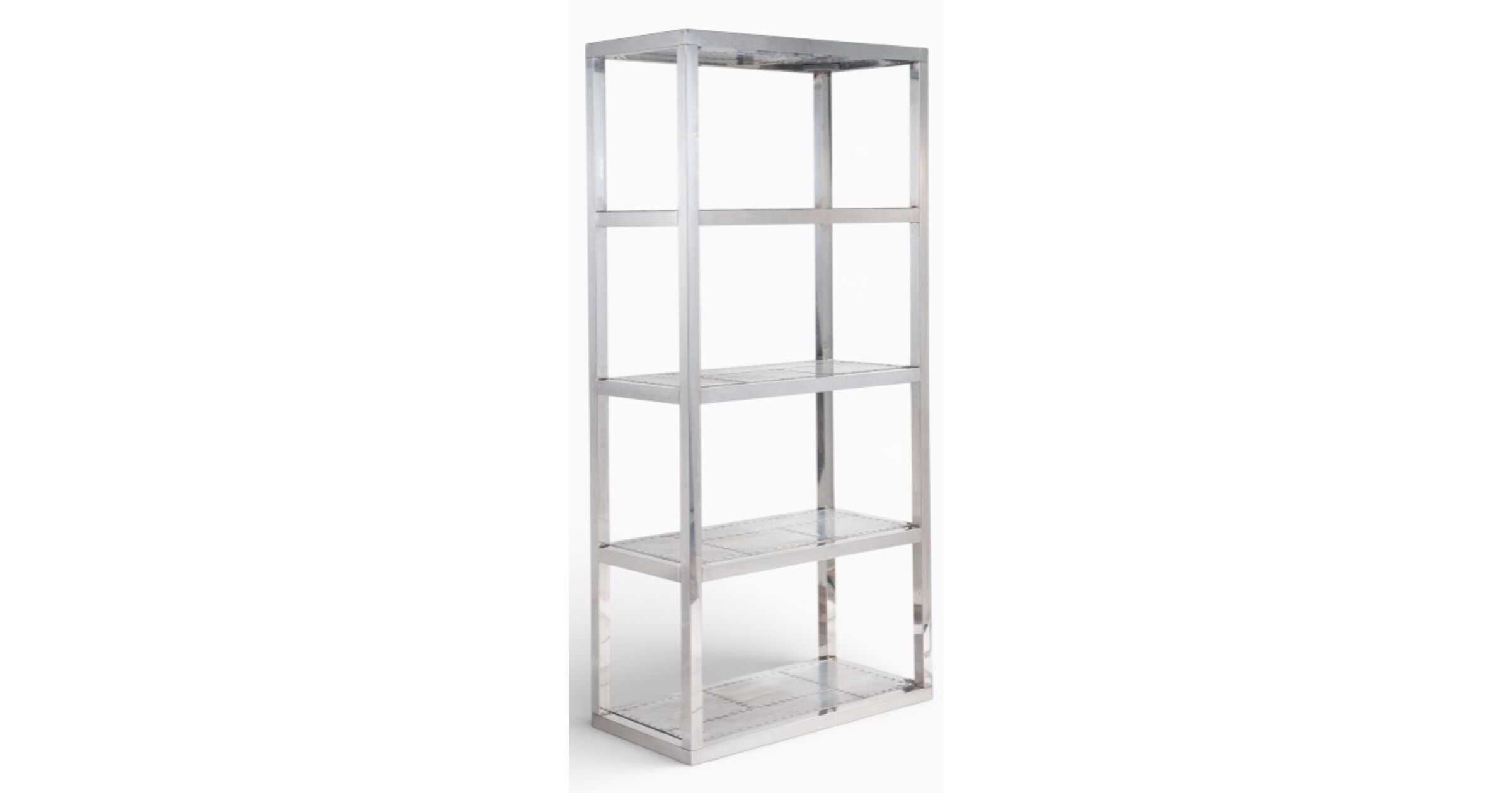 Industrial Aviator Shelf 4-Tier Metal Storage Rack – Loft Style ...