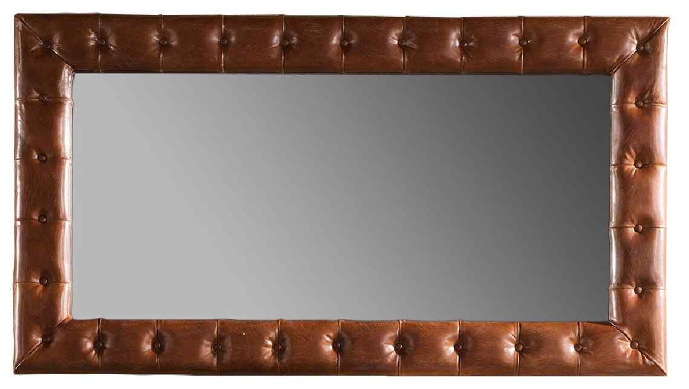 Leather Mirror