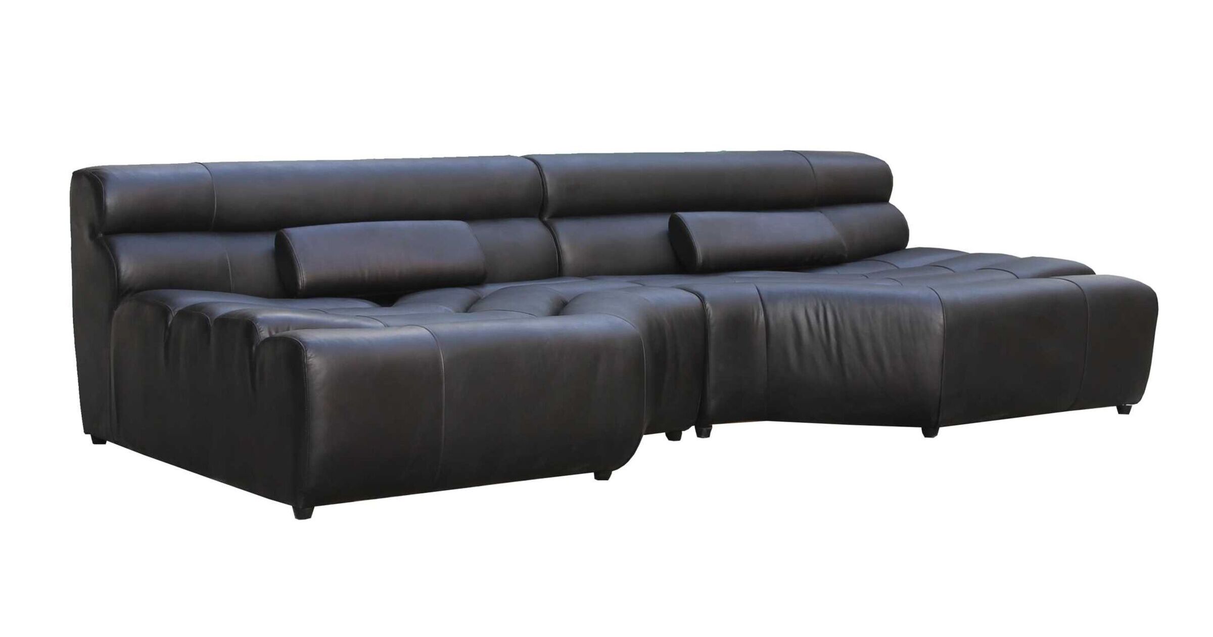 Lounge with Vintage Leather Sofas