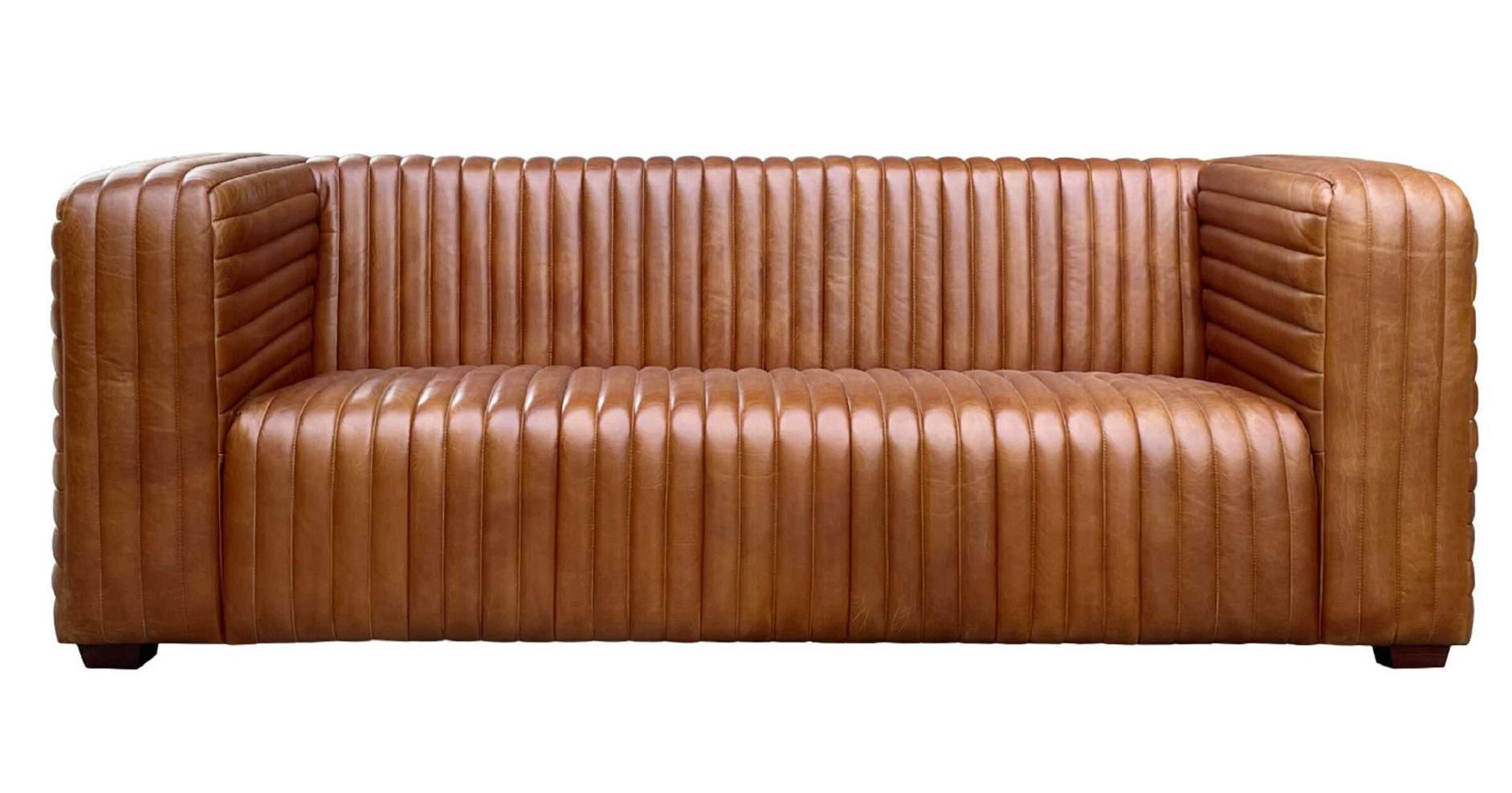 Classic Comfort Munich Vintage Tan 3Seater by Designer Sofas