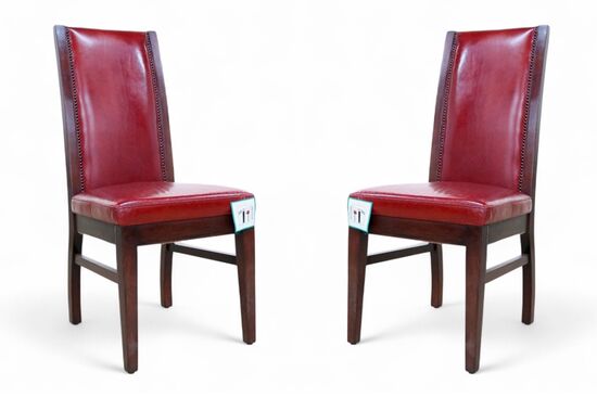 Vintage Leather Dining Chairs