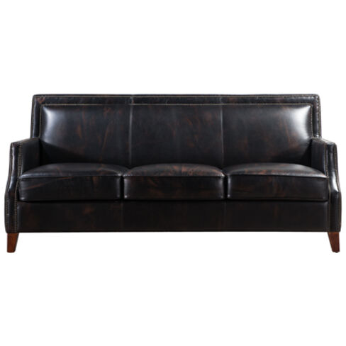 Portsmouth 3 Seat Vintage Distressed Leather Settee Sofa